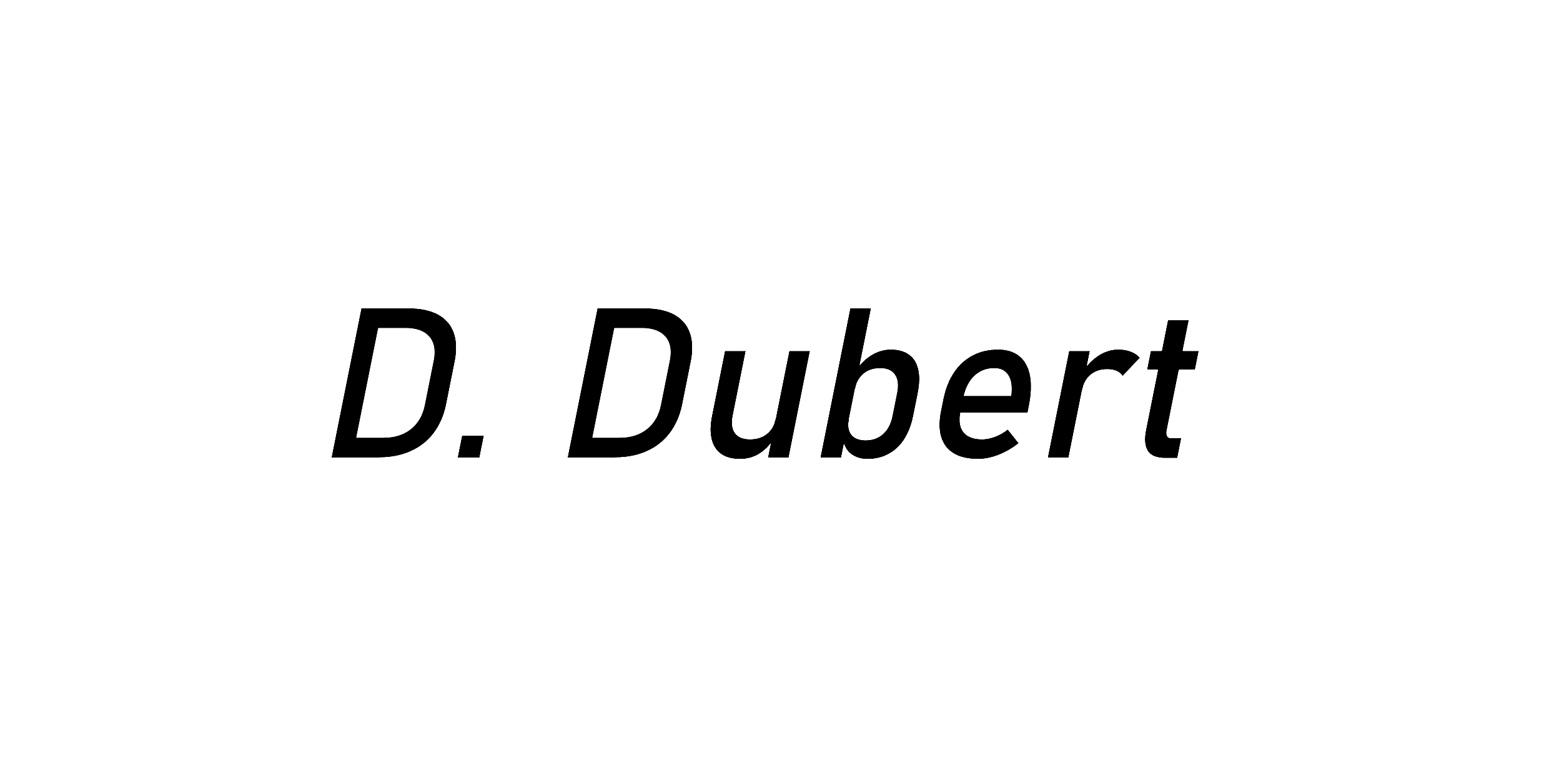 D.Dubert
